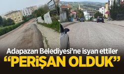 Adapazarı Belediyesi’ne isyan ettiler: Perişan olduk