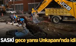 SASKİ gece yarısı Unkapanı’nda idi