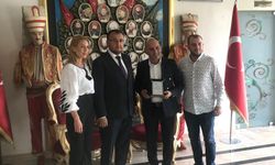 Ukrayna Büyükelçisinden iş insanı Altay Akbıyık’a teşekkür ziyareti
