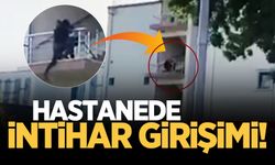 Hastanede intihar girişimi!