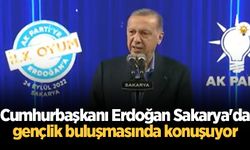 Cumhurbaşkanı Erdoğan Sakarya'da gençlik buluşmasında konuşuyor