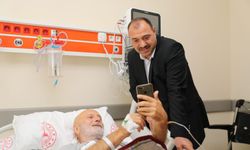 Vali Kaldırım'dan 100 yataklı acil durum hastanesine ziyaret