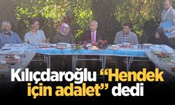 Kılıçdaroğlu “Hendek için adalet” dedi 