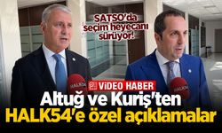 SATSO'da seçim heyecanı sürüyor! Altuğ ve Kuriş'ten HALK54'e özel açıklamalar