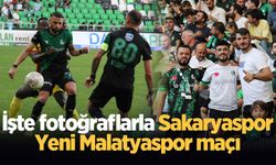 İşte fotoğraflarla Sakaryaspor-Yeni Malatyaspor maçı