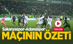 Sakaryaspor 3-2 Adanaspor MAÇ ÖZETİ