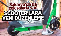 Sakarya'da da çok sayıda var! Scooter'lara yeni düzenleme