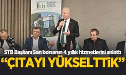 STB Başkanı Sarı borsanın 4 yıllık hizmetlerini anlattı: Çıtayı yükselttik