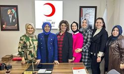 Engelli Birlik Federasyonu Kadın Kolları Başkan’ından Kızılay’a ziyaret