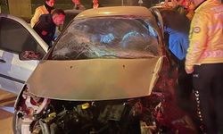 Site duvarına çarpan otomobilin 19 yaşındaki sürücüsünden acı haber