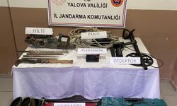 Yalova'da kaçak kazı yapan 6 şüpheli yakalandı