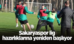 Sakaryaspor lig hazırlıklarına yeniden başlıyor