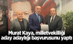 Murat Kaya, milletvekilliği aday adaylığı başvurusunu yaptı