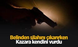 Kazara kendini vurdu