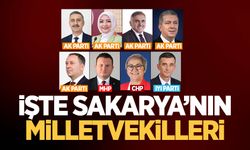 İşte Sakarya'nın milletvekilleri!