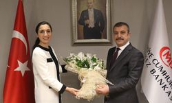 TCMB'de devir teslim: Hafize Gaye Erkan görevine başladı