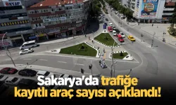 Sakarya'da trafiğe kayıtlı kaç araç sayısı belli oldu