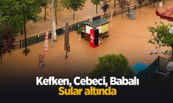 Kerpe Kefken Cebeci ve Babalı sular altında