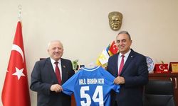 Hendekspor Kulüp Başkanı Bahadır’dan Kaymakam Acır’a ziyaret