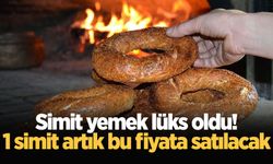 Simit yemek lüks oldu! 1 simit artık bu fiyata satılacak
