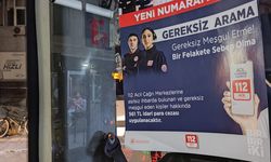 112 AÇM ve Büyükşehir'den farkındalık çalışması