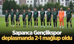 Sapanca Gençlikspor deplasmanda 2-1 mağlup oldu