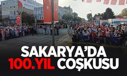 Cumhuriyet'in 100. yılı Sakarya'da coşkuyla kutlandı