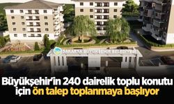 Yüce konut bekleyenlere tarih verdi: "150 daire için başvurular başlıyor"
