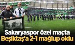 Sakaryaspor özel maçta Beşiktaş'a 2-1 mağlup oldu