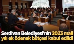 Serdivan Belediyesi'nin 2023 mali yılı ek ödenek bütçesi kabul edildi