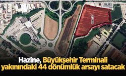 Hazine, Büyükşehir Terminali yakınındaki 44 dönümlük arsayı satacak