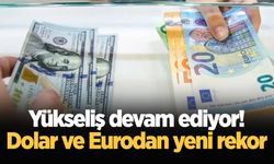 Yükseliş devam ediyor! Dolar ve Eurodan yeni rekor