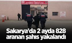 Sakarya'da 2 ayda 828 aranan şahıs yakalandı