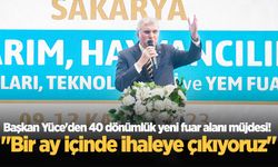 Başkan Yüce'den 40 dönümlük yeni fuar alanı müjdesi! "Bir ay içinde ihaleye çıkıyoruz"