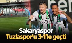 Sakaryaspor, Tuzlaspor'u 3-1'le geçti