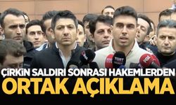 Hakemlerden ortak Halil Umut Meler açıklaması