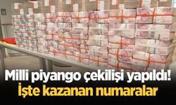 Milli piyango çekilişi yapıldı! İşte kazanan numaralar