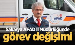 Sakarya AFAD İl Müdürlüğünde görev değişimi
