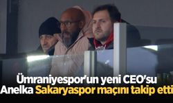 Ümraniyespor'un yeni CEO'su Anelka Sakaryaspor maçını tribünden takip etti