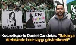Kocaelisporlu Daniel Candeias: "Sakarya derbisinde bize saygı gösterilmedi"