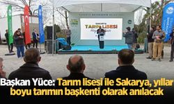 Başkan Yüce: Tarım lisesi ile Sakarya, yıllar boyu tarımın başkenti olarak anılacak