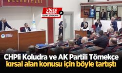 CHPli Koludra ve AK Partili Tömekçe kırsal alan konusu için böyle tartıştı