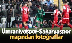 Ümraniyespor-Sakaryaspor maçından fotoğraflar