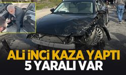 AK Parti Sakarya Milletvekili Ali İnci kaza geçirdi: 5 yaralı