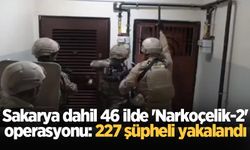 Sakarya dahil 46 ilde 'Narkoçelik-2' operasyonu: 227 şüpheli yakalandı