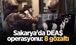 Sakarya'da DEAŞ operasyonu: 8 gözaltı