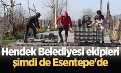Hendke Belediyesi ekipleri şimdi de Esentepe'de
