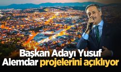 Başkan Adayı Yusuf Alemdar projelerini açıklıyor