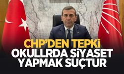 CHP’li Curoğlu, okullarda seçim çalışması yapan adayı eleştirdi