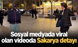 Sosyal medyada viral olan videoda Sakarya detayı